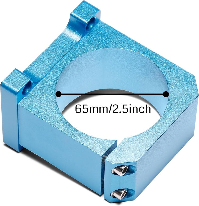 Genmitsu 65mm Diameter Aluminum CNC Spindle Holder Spindle Mount for PROVerXL 4030 CNC Machine Aluminum Z Axis Assembly Kits - Image 3